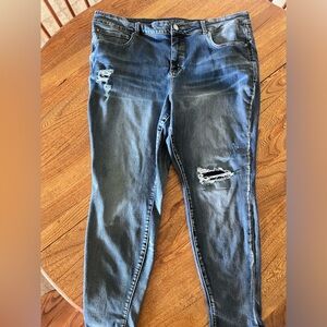 Maurice’s skinny fit jeans size 24W